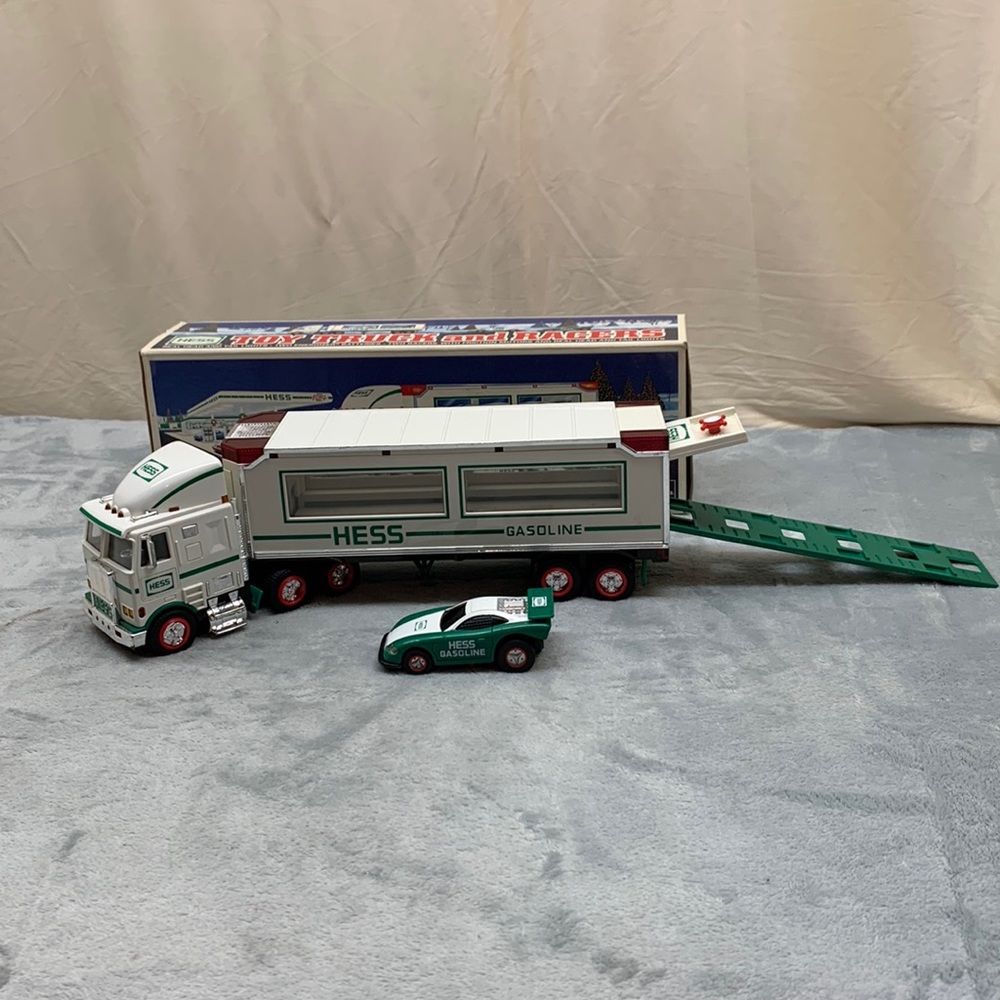 1997 HESS Toy Truck and Racers